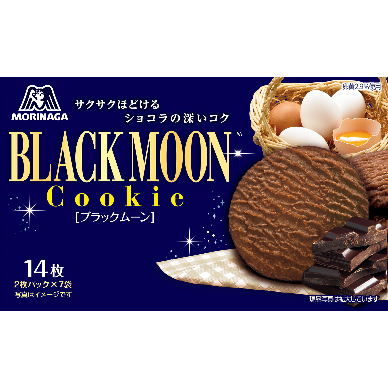 ブラックムーン １４枚 森永製菓