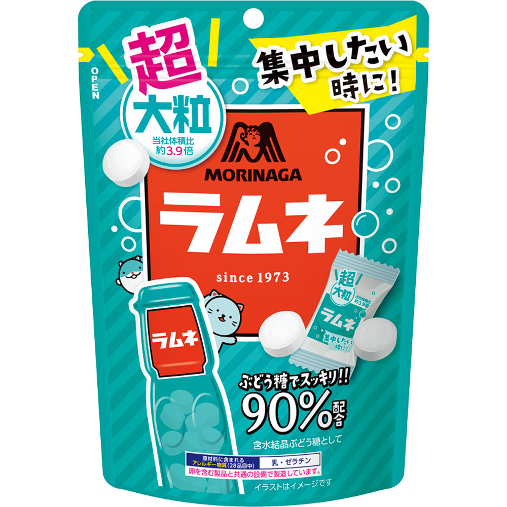 超大粒ラムネ ６０ｇ 森永製菓