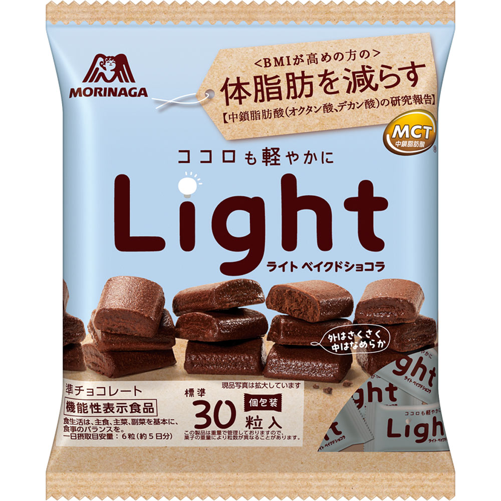 Ｌｉｇｈｔ＜ベイクドショコラ＞ １１７ｇ 森永製菓