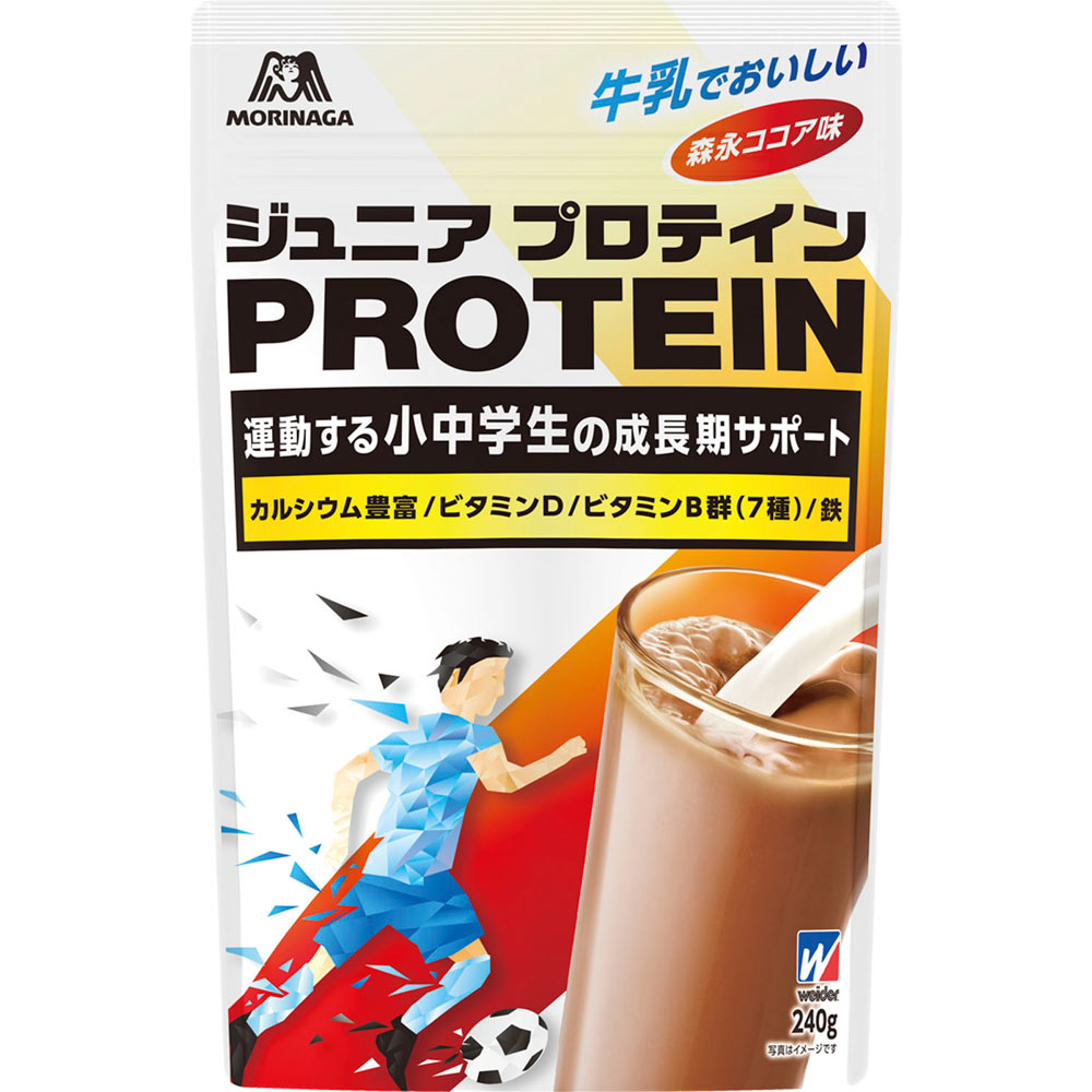 ウィダー ジュニアプロテインココア ２４０ｇ 森永製菓