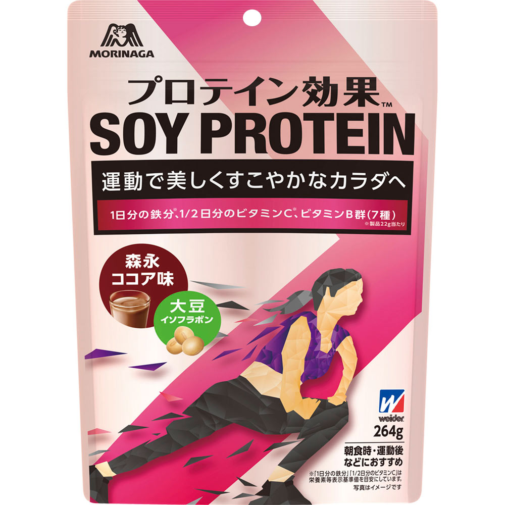 ウイダー プロテイン効果 森永ココア味 ２６４ｇ 森永製菓