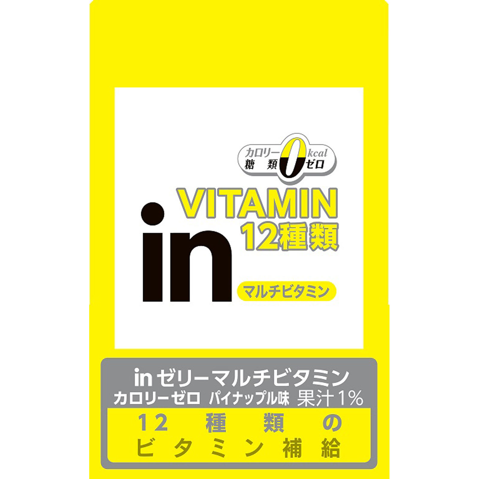 ｉｎゼリー マルチビタミンカロリーゼロ １８０ｇ×６ 森永製菓