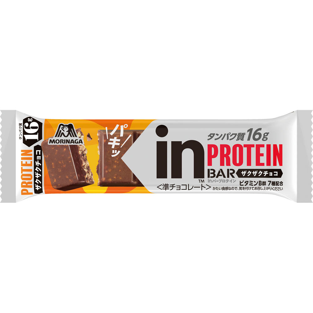 inバープロテイン ザクザクチョコ 1本 森永製菓