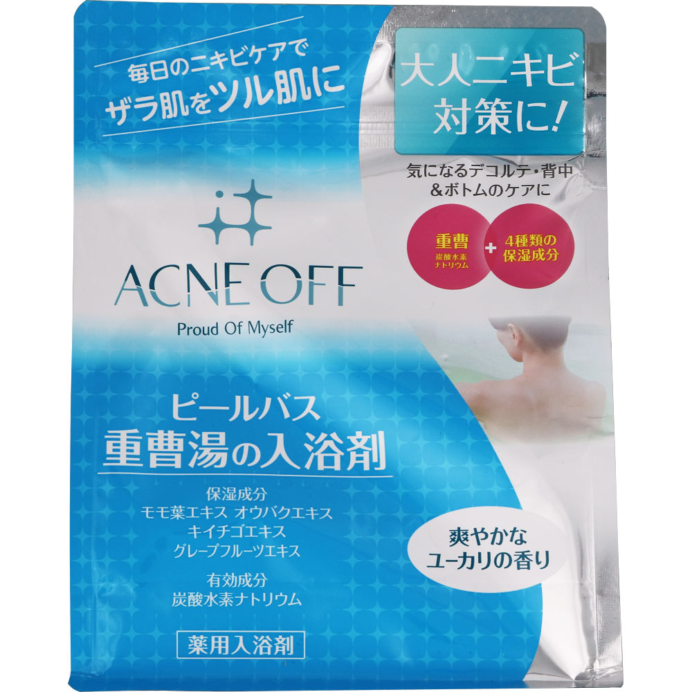 薬用アクネオフ 重曹湯の入浴剤 ５００ｇ マックス (医薬部外品)