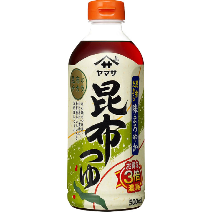 ヤマサ昆布つゆ パック ５００ｍｌ ヤマサ醤油