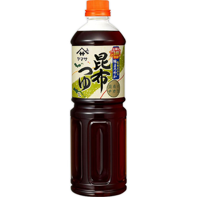 ヤマサ昆布つゆ パック １Ｌ ヤマサ醤油
