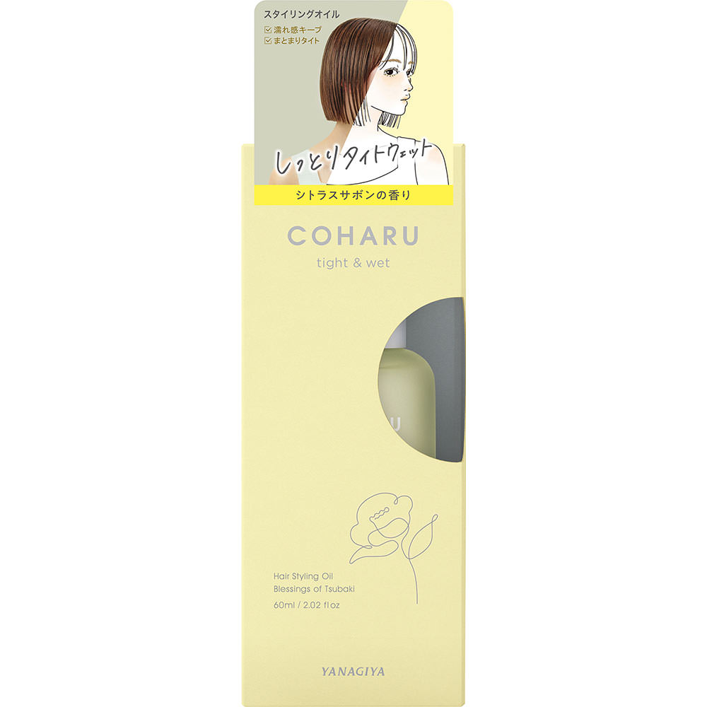 ＣＯＨＡＲＵスタイリングオイル タイト＆ウェット ６０ｍｌ 柳屋本店