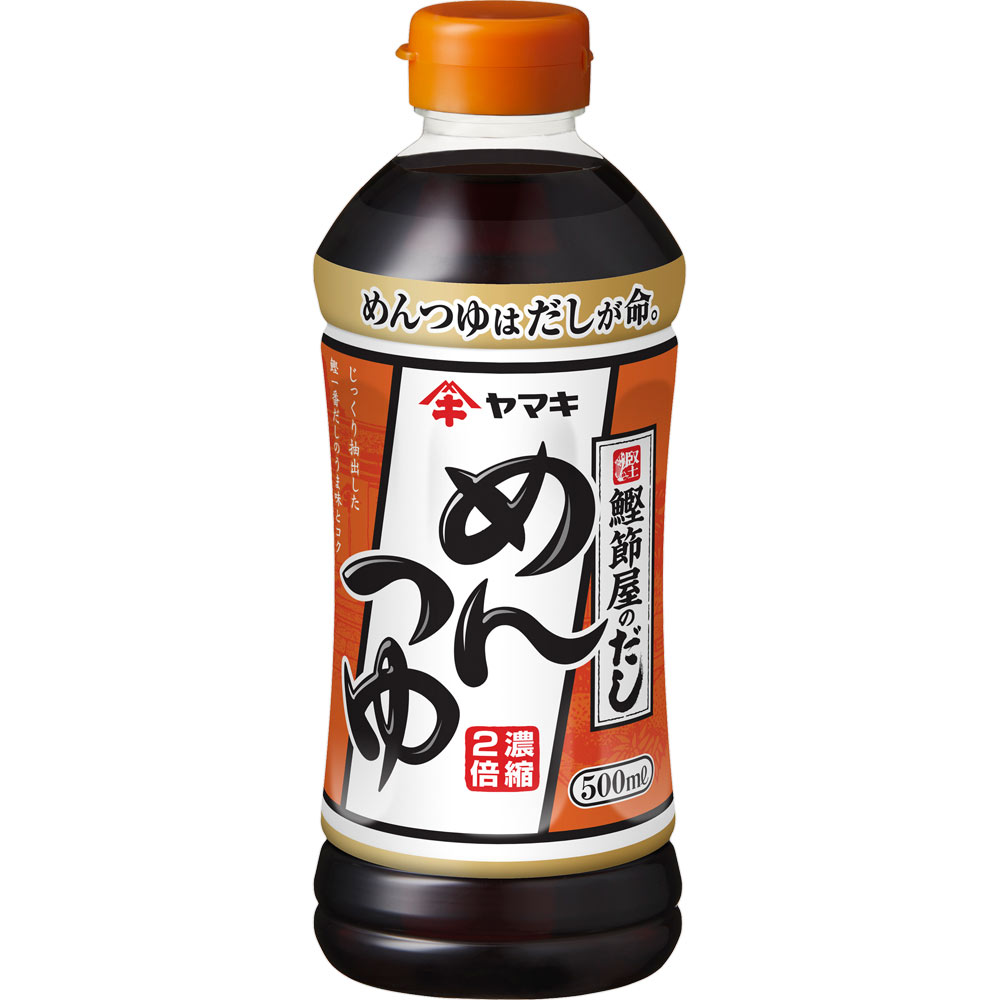 めんつゆ ５００ｍｌ ヤマキ