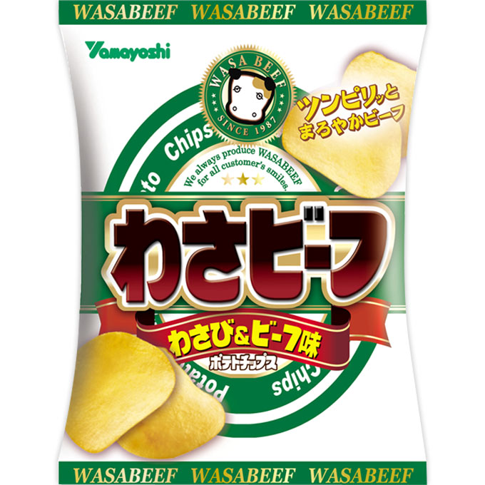 ポテトチップス わさビーフ ６０Ｇ 山芳製菓