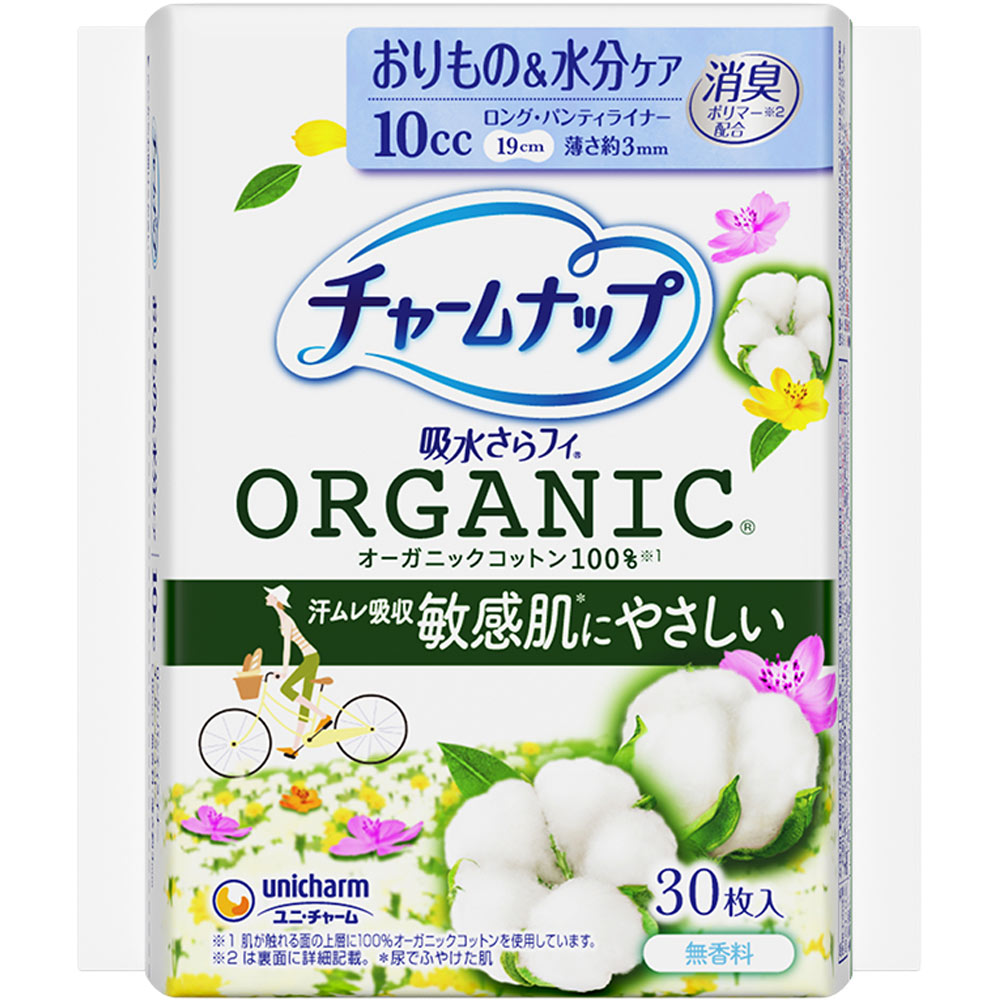 チャ－ムナップ吸水さらフィＯＧコットンＰＬ ３０枚 ユニ・チャーム