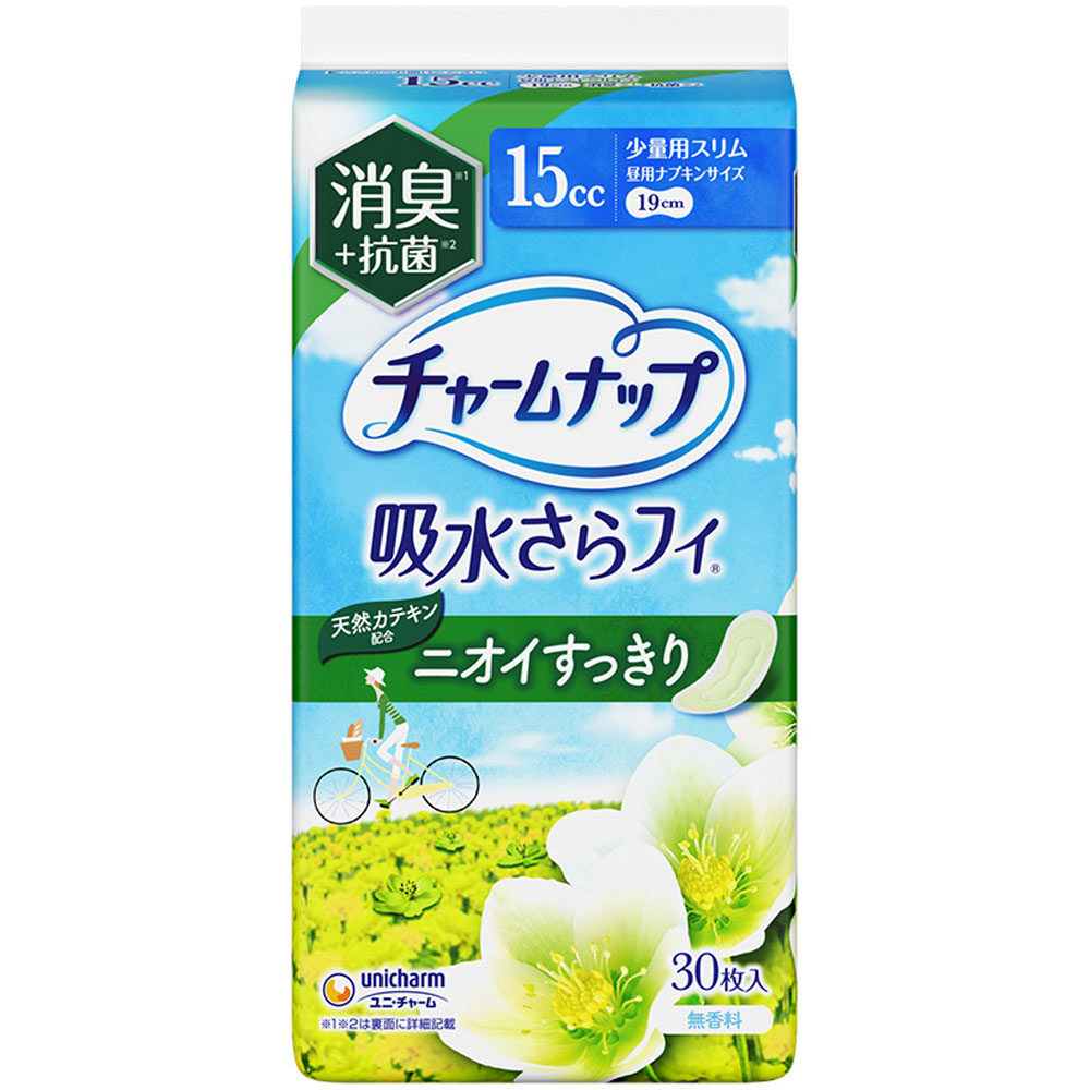 チャ-ムナップ　少量用消臭 ３０枚 ユニ・チャーム
