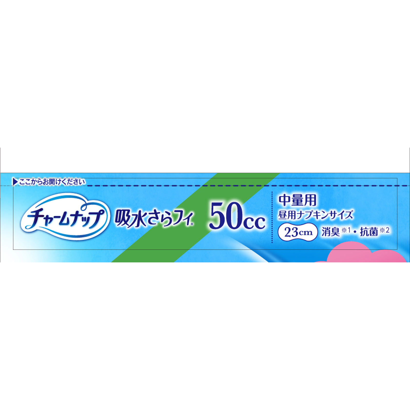 チャ-ムナップ　中量用消臭タイプ ３４枚 ユニ・チャーム