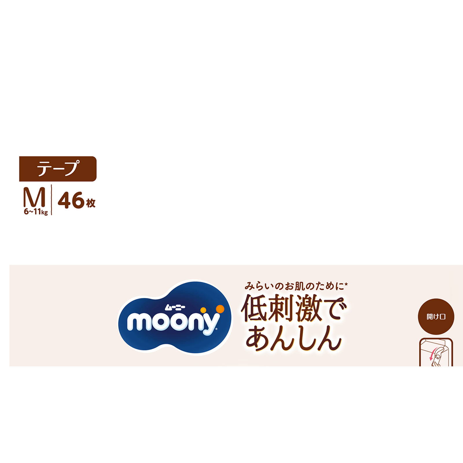 ナチュラルム－ニ－ Ｍ ４６枚 ユニ・チャーム