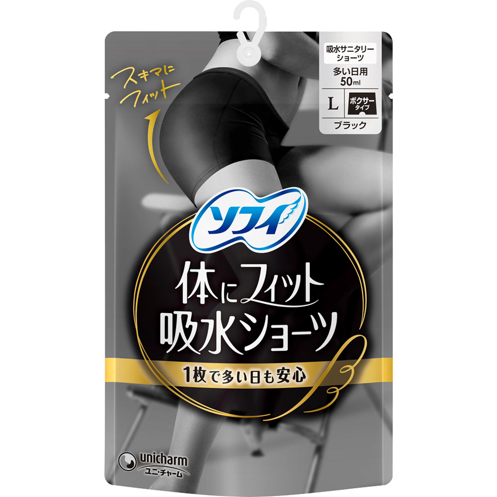 ソフィ体にフィット吸水ショーツ Ｌ ユニ・チャーム