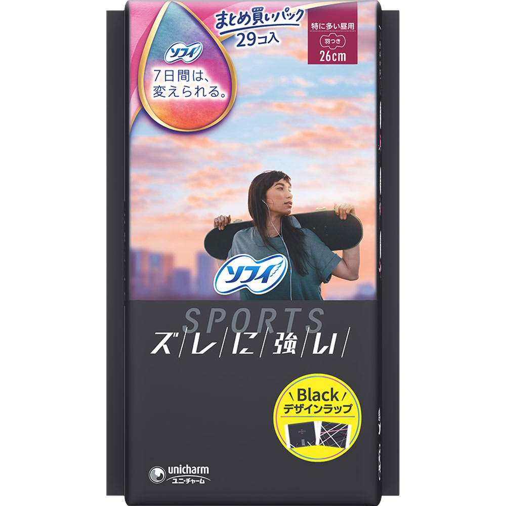 ソフィＳＰＯＲＴＳ ２６０ 羽つき ２９枚 ユニ・チャーム (医薬部外品)