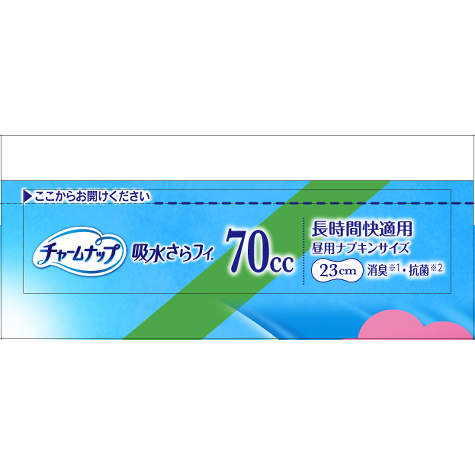 チャ-ムナップ　長時間快適用消臭タイプ ２０枚 ユニ・チャーム