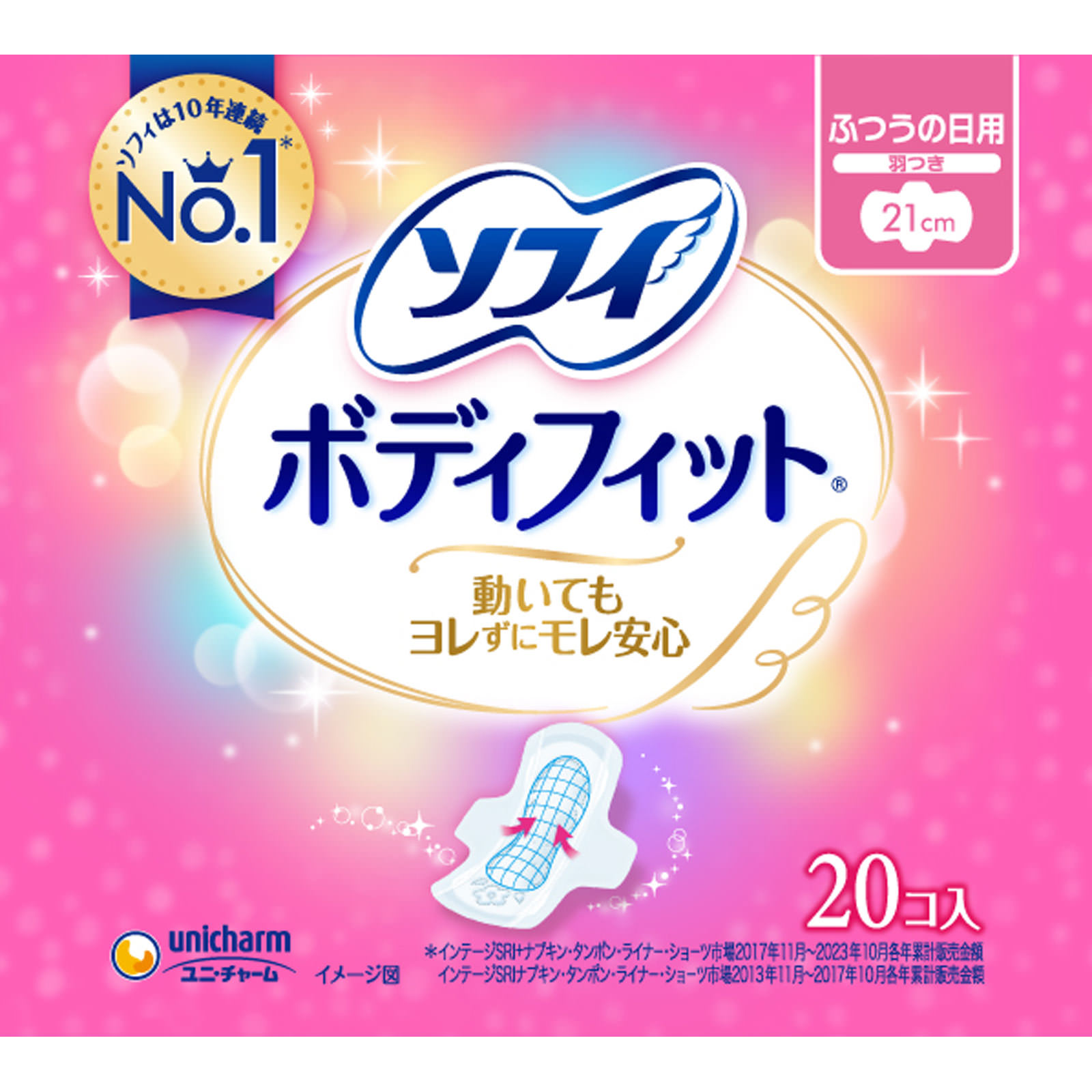 ソフィ ボディフィット 羽つき | マツキヨココカラオンラインストア