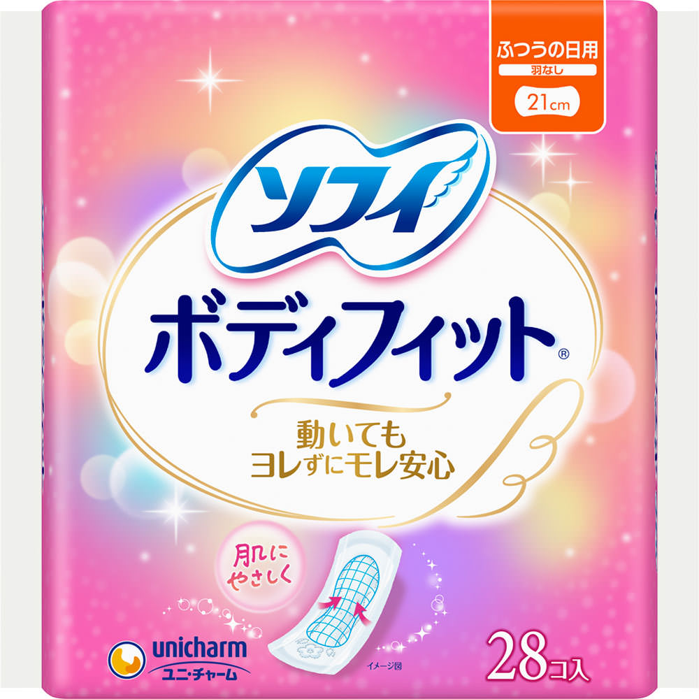ソフィボディフィット 羽なし ２８枚×２ ユニ・チャーム (医薬部外品)