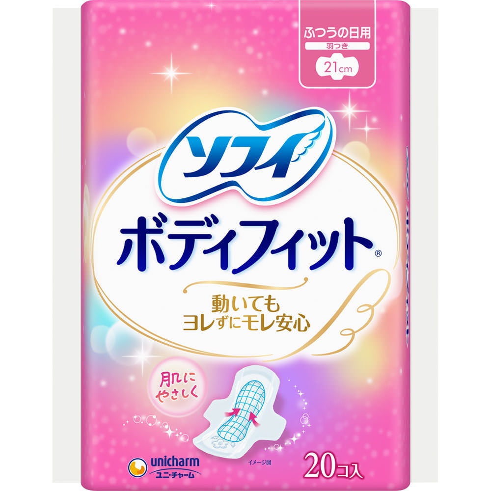 ソフィボディフィット 羽つき ２０枚×２ ユニ・チャーム (医薬部外品)