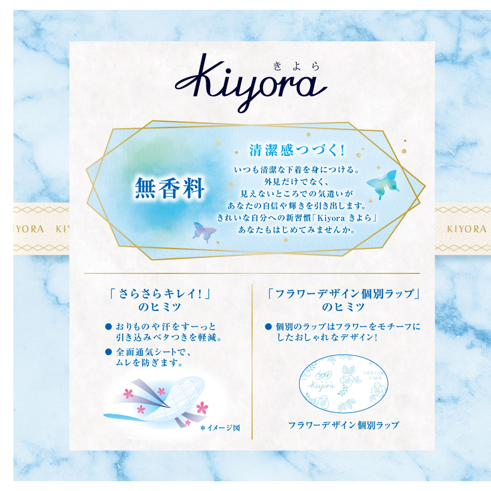 ソフィ Ｋｉｙｏｒａ 無香料 ７２枚 ユニ・チャーム