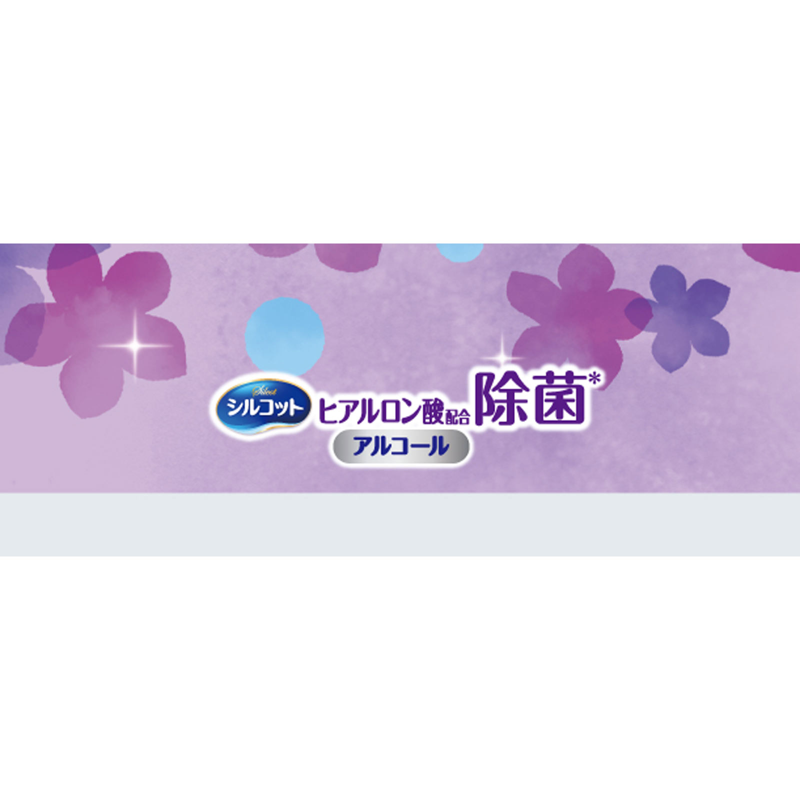 シルコット アルコール除菌 ウェットティッシュ 保湿成分ヒアルロン酸配合 アルコールタイプ 本体 ４０枚 ユニ・チャーム