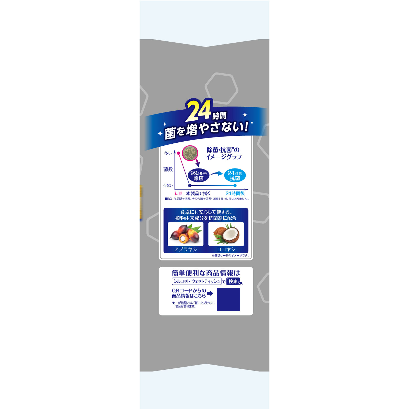 シルコット ９９．９９％除菌 抗菌プラス ウェットティッシュ アルコールタイプ 詰替 ３４枚×３ ユニ・チャーム