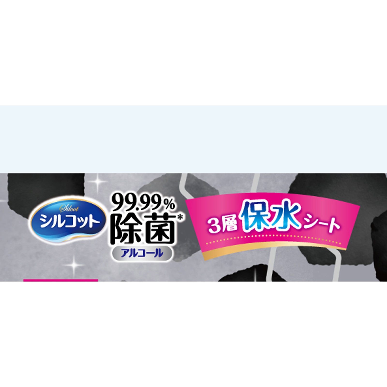 シルコット 99．99％除菌 ウェットティッシュ 詰替 ４０枚×３ ユニ・チャーム