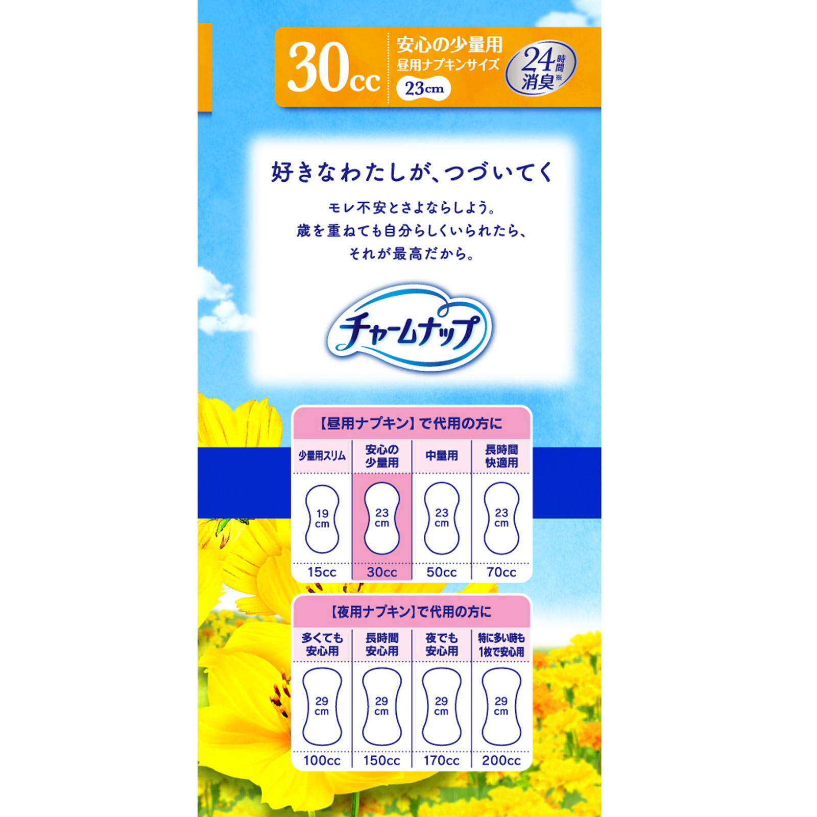 チャームナップ 吸水さらフィ 安心の少量用 | マツキヨココカラ