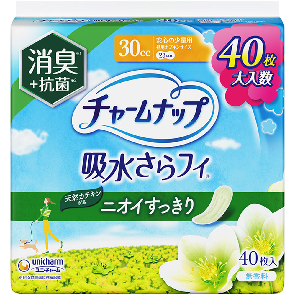 チャ-ムナップ　少量用消臭タイプ ４０枚 ユニ・チャーム