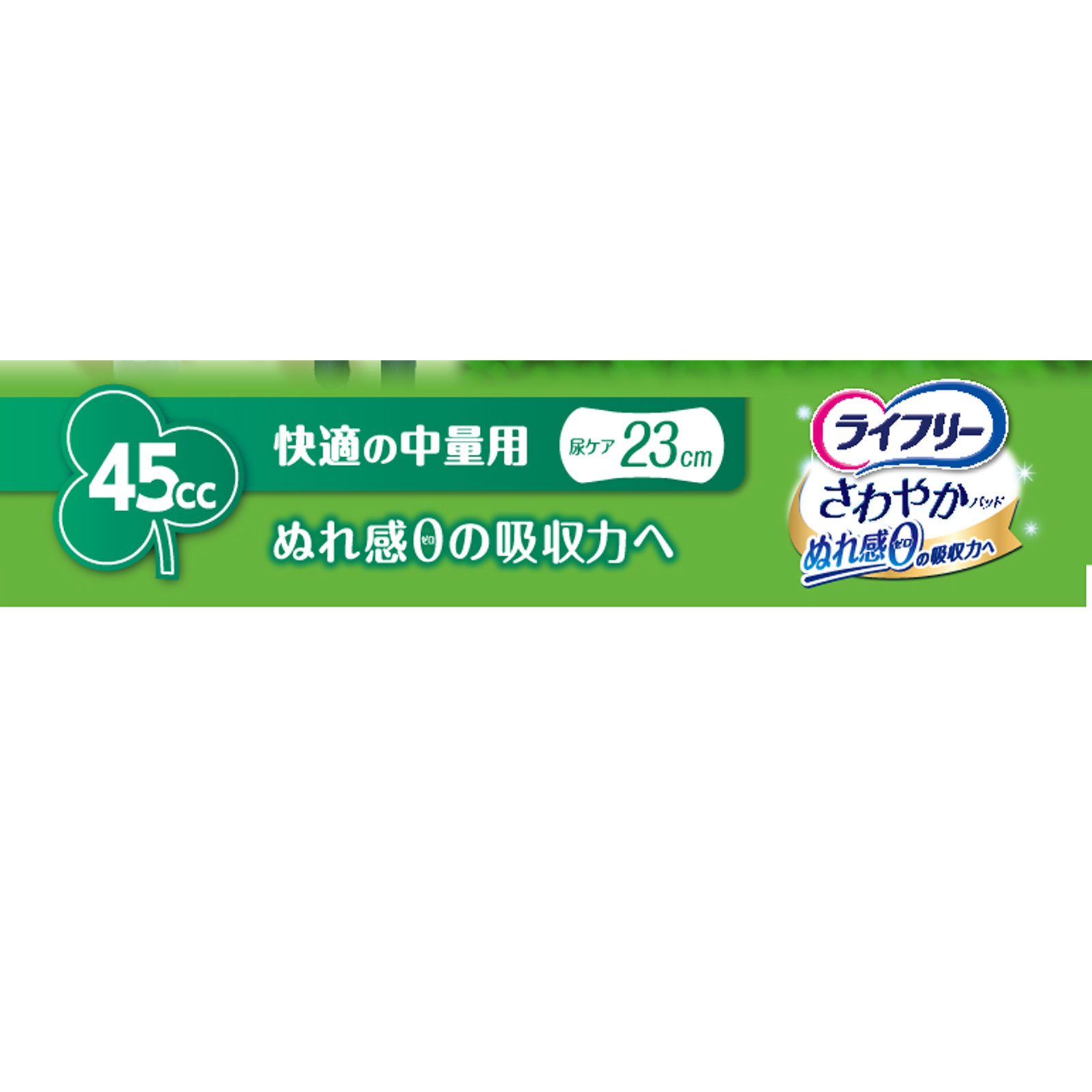 ライフリー さわやかパッド 快適の中量用 ２２枚 ユニ・チャーム