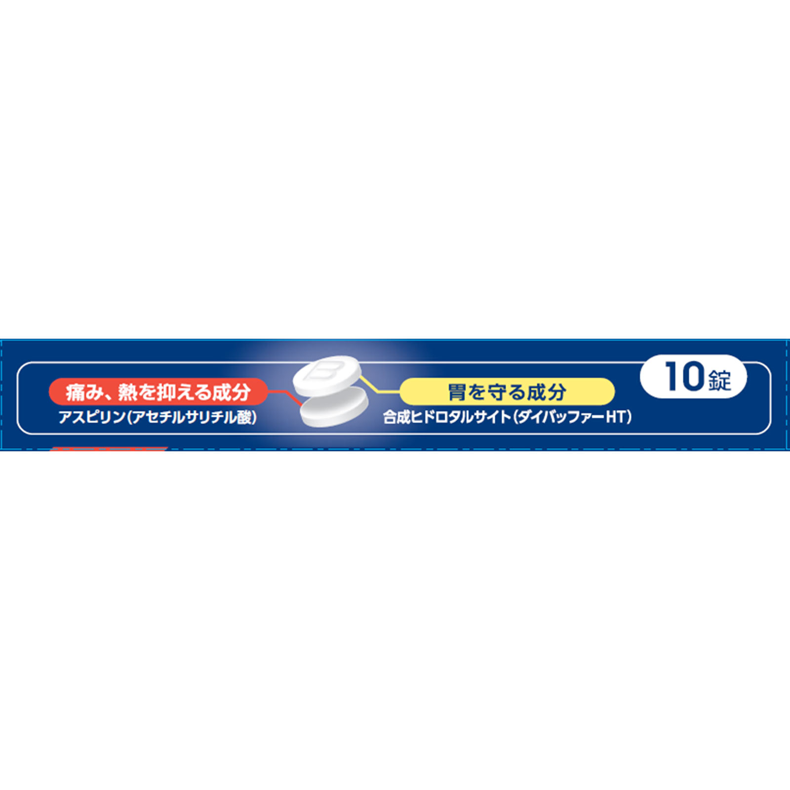 バファリンＡ １０錠 ライオン 【指定第2類医薬品】