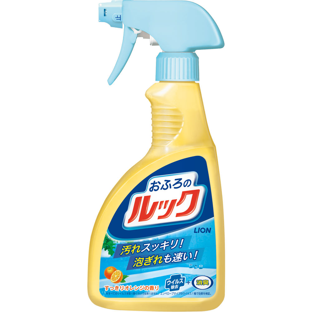 おふろのルック お風呂洗剤 スプレー 本体 ４００ｍｌ ライオン