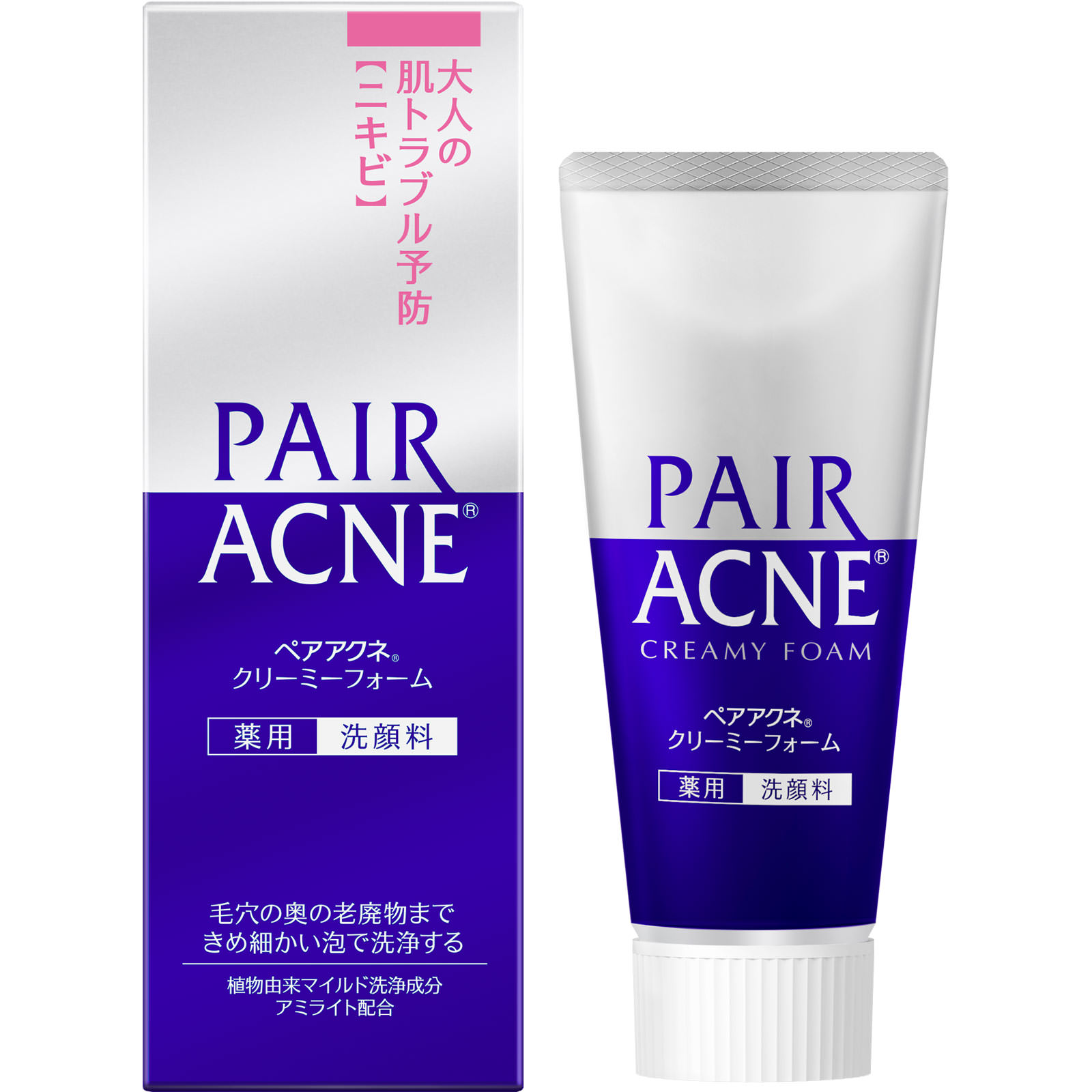 ペアアクネ　クリーミーフォーム ８０ｇ ライオン (医薬部外品)
