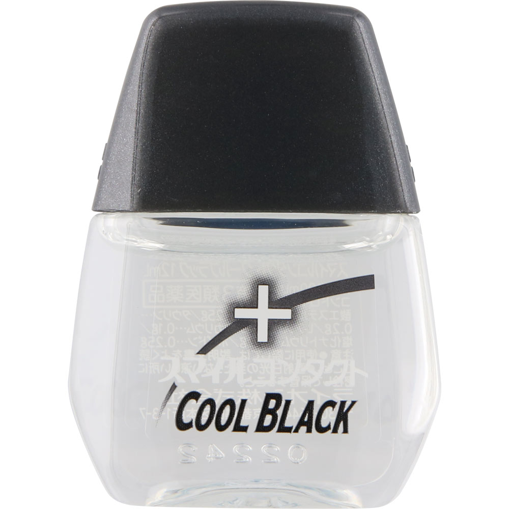 スマイルコンタクト クールブラック １２ｍｌ ライオン 【第3類医薬品】