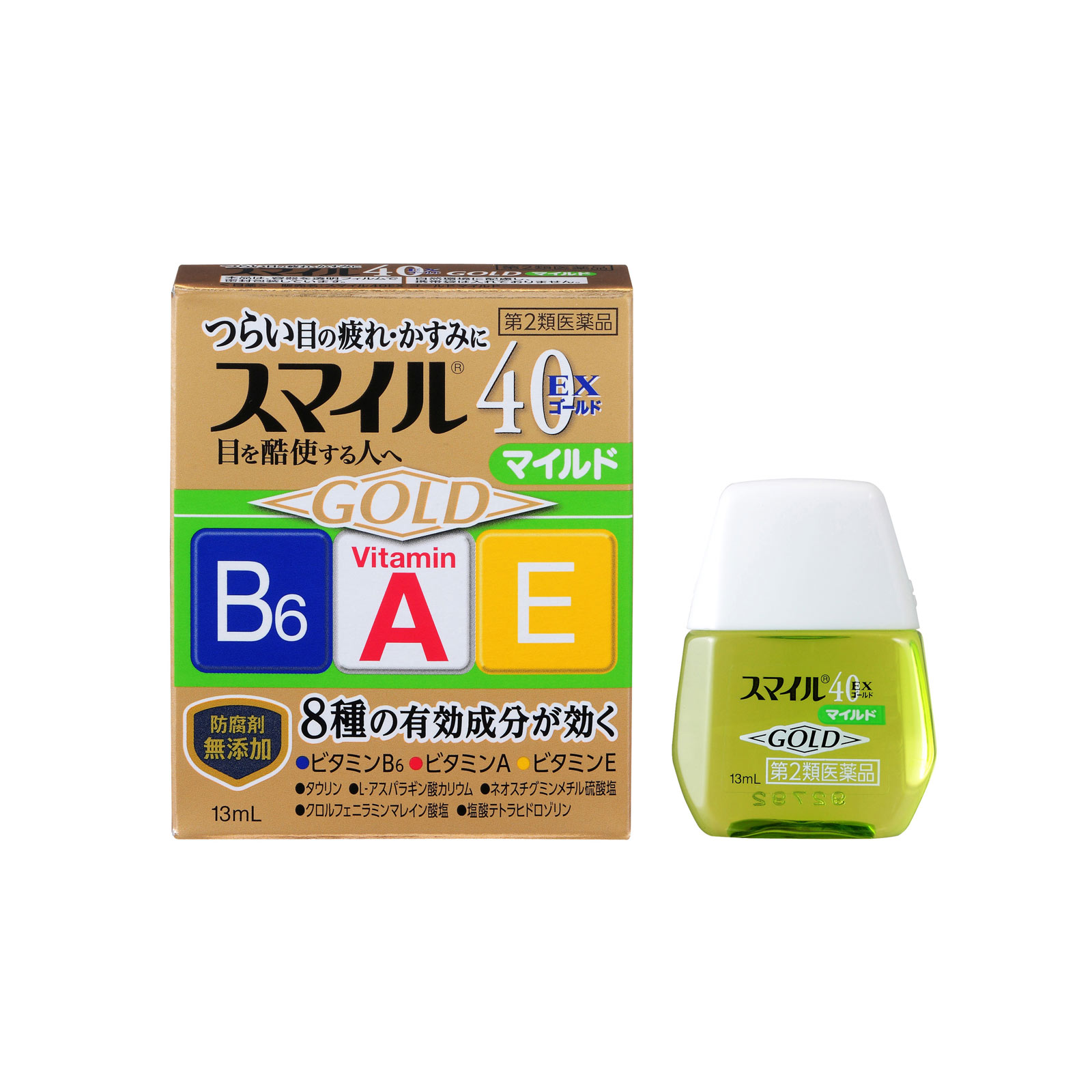 スマイル４０ＥＸ ゴールドマイルド １３ｍｌ ライオン 【第2類医薬品】