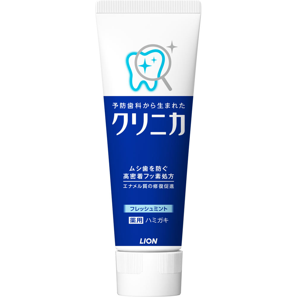 クリニカ ハミガキ フレッシュミント 歯磨き粉 １３０ｇ ライオン (医薬部外品)