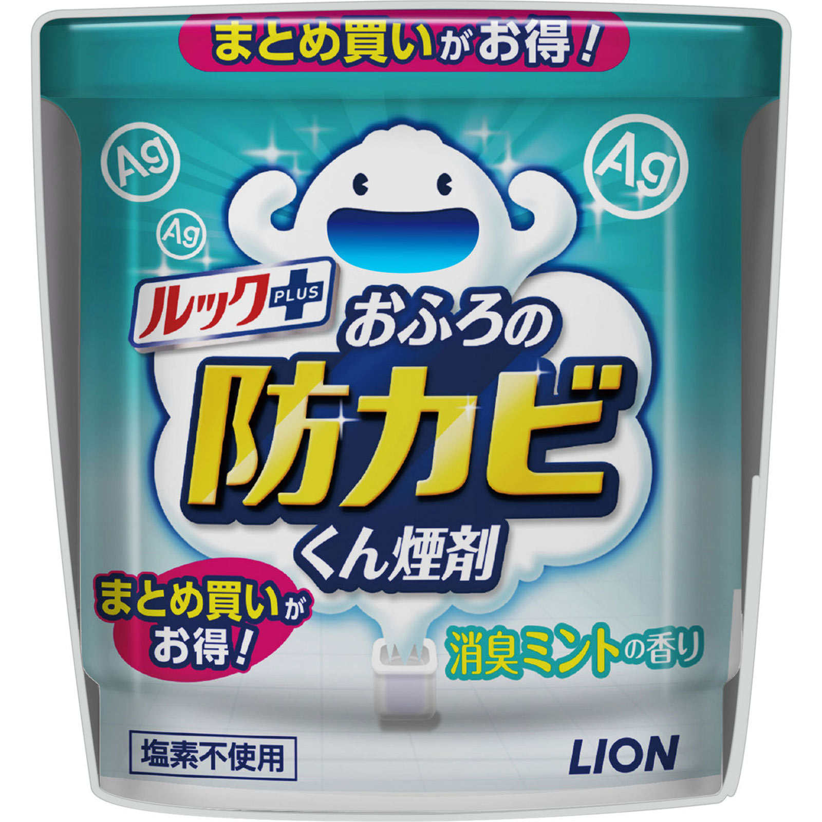ルックプラス おふろの防カビくん煙剤 消臭ミントの香り ５ｇ×３ ライオン