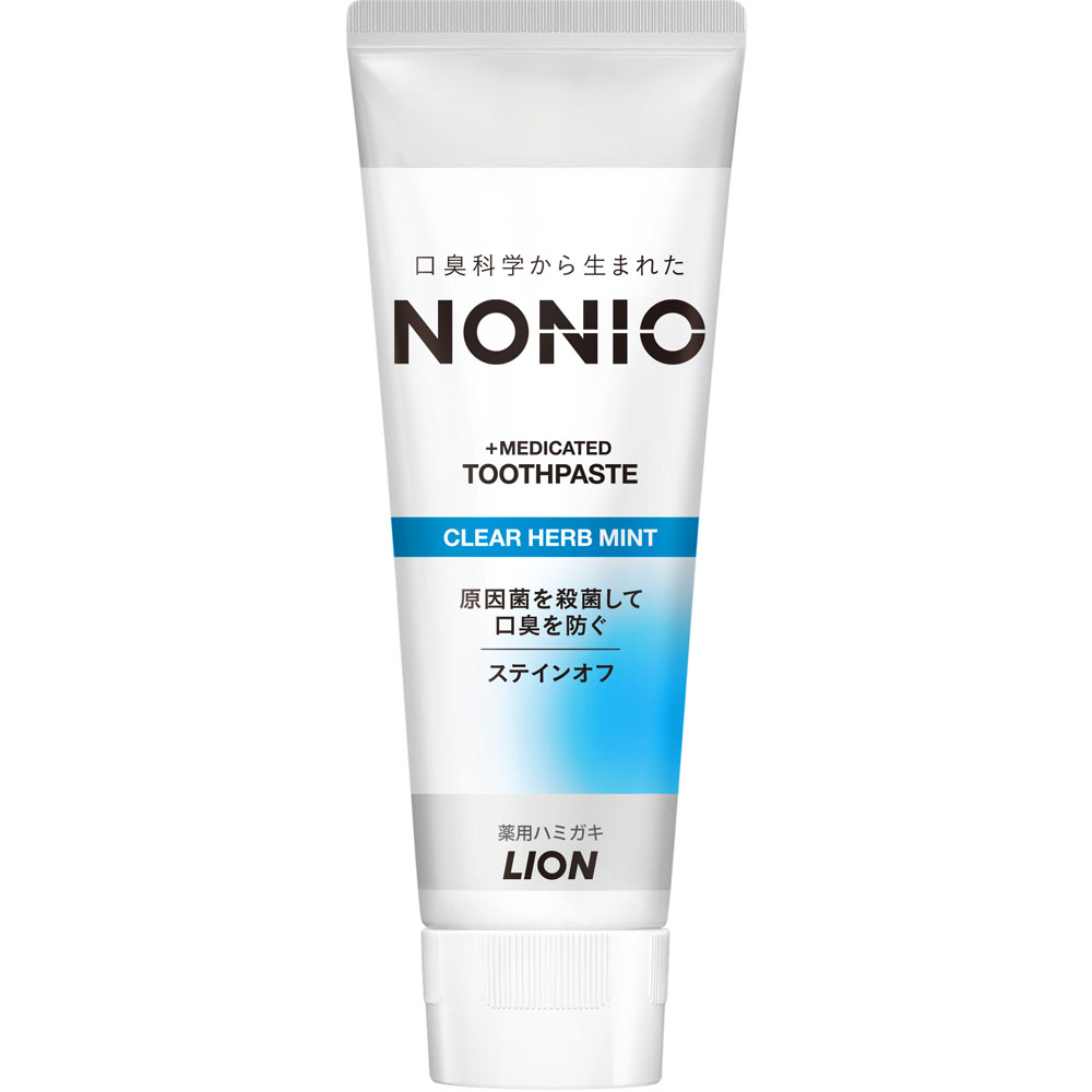NONIO(ノニオ) ハミガキ クリアハーブミント 歯磨き粉 １３０ｇ ライオン (医薬部外品)