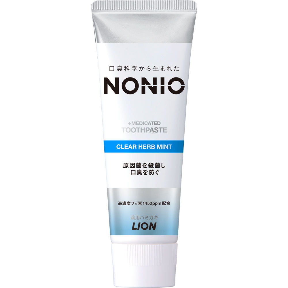 NONIO(ノニオ) ハミガキ クリアハーブミント 歯磨き粉 １３０ｇ ライオン (医薬部外品)