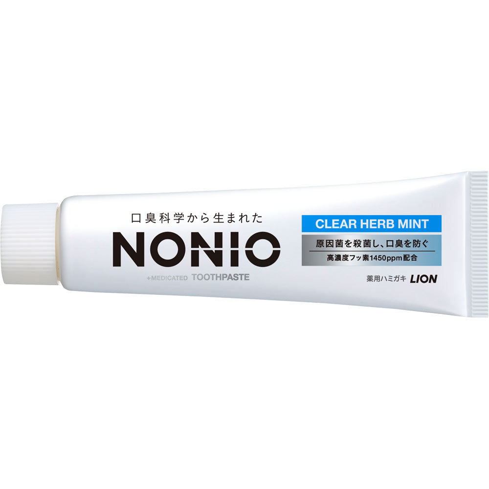 NONIO(ノニオ) ハミガキ クリアハーブミント 歯磨き粉 ３０ｇ ライオン (医薬部外品)