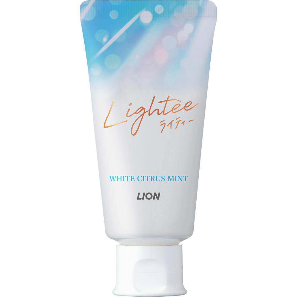 Lightee (ライティー) ハミガキ ホワイトシトラスミント ホワイトニング 歯みがき粉 ５３ｇ ライオン (医薬部外品)