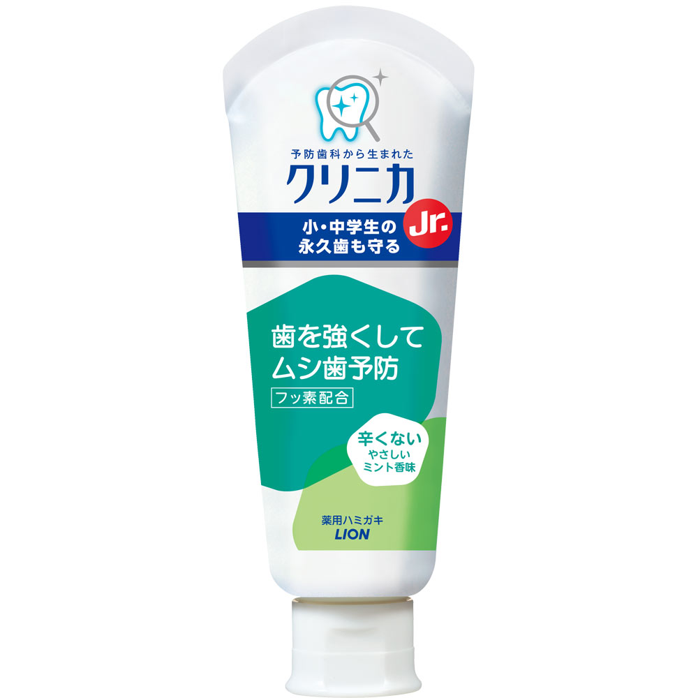 クリニカ Jr. ハミガキ やさしいミント香味 歯磨き粉 ６０ｇ ライオン (医薬部外品)