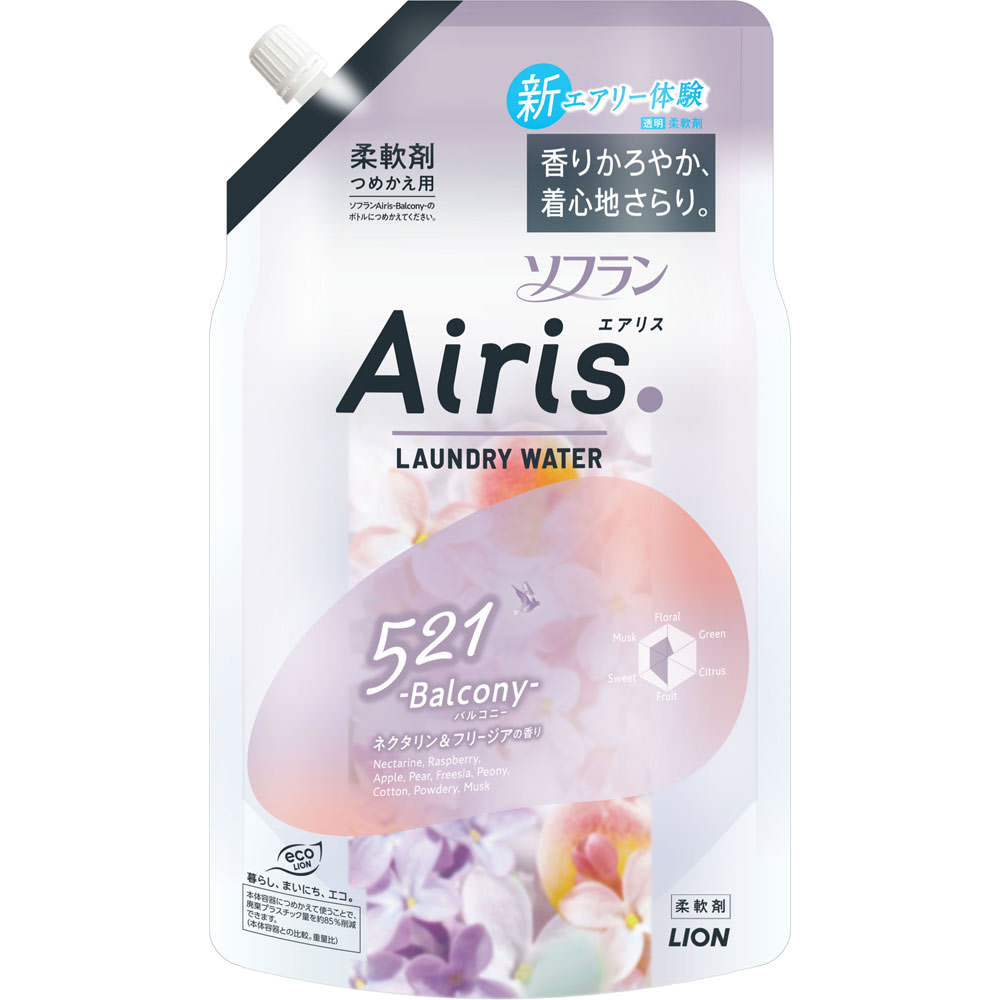 ソフラン エアリス バルコニー つめかえ用 ８５０ｍｌ ライオン