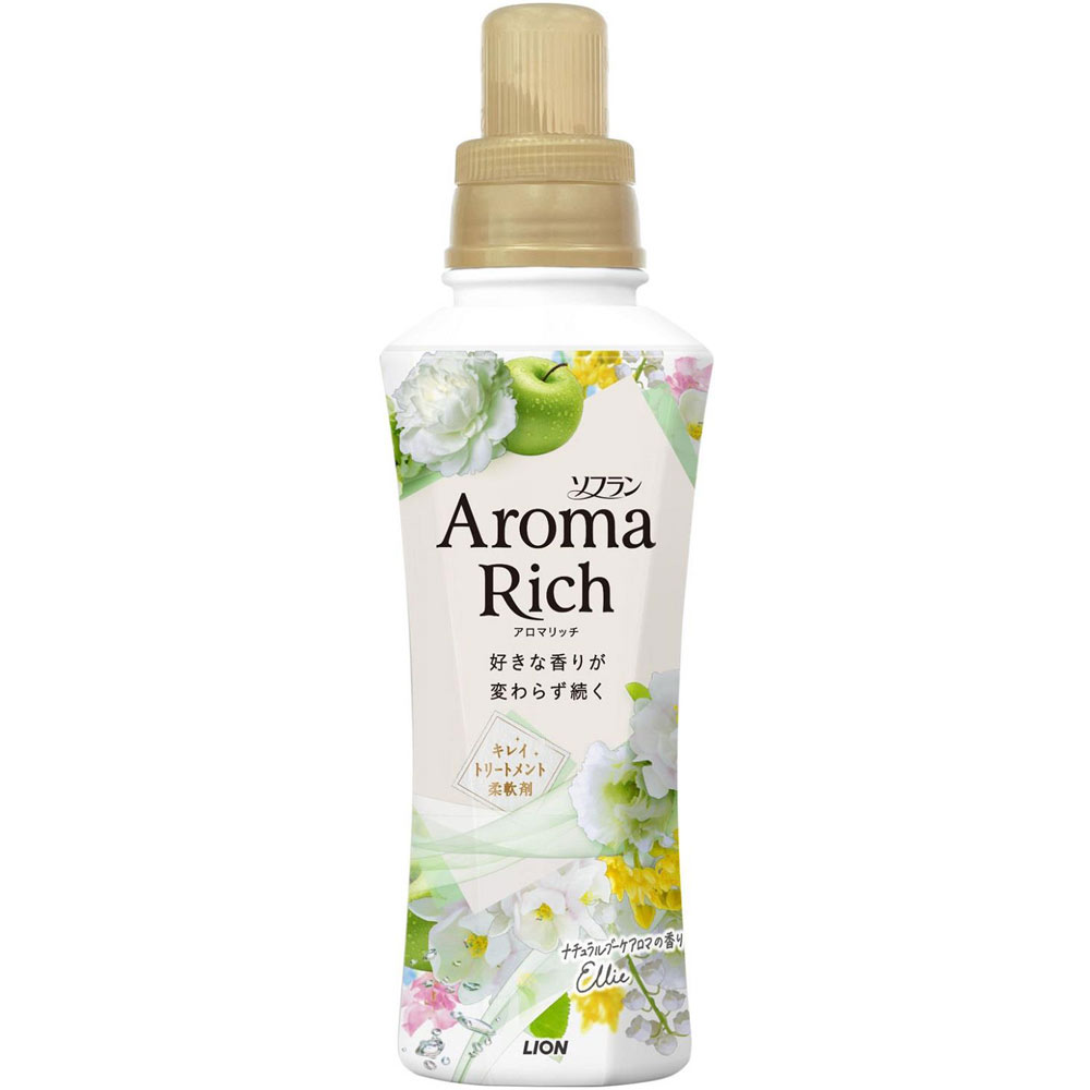 ソフランアロマリッチ エリー 本体 ４８０ｍｌ ライオン