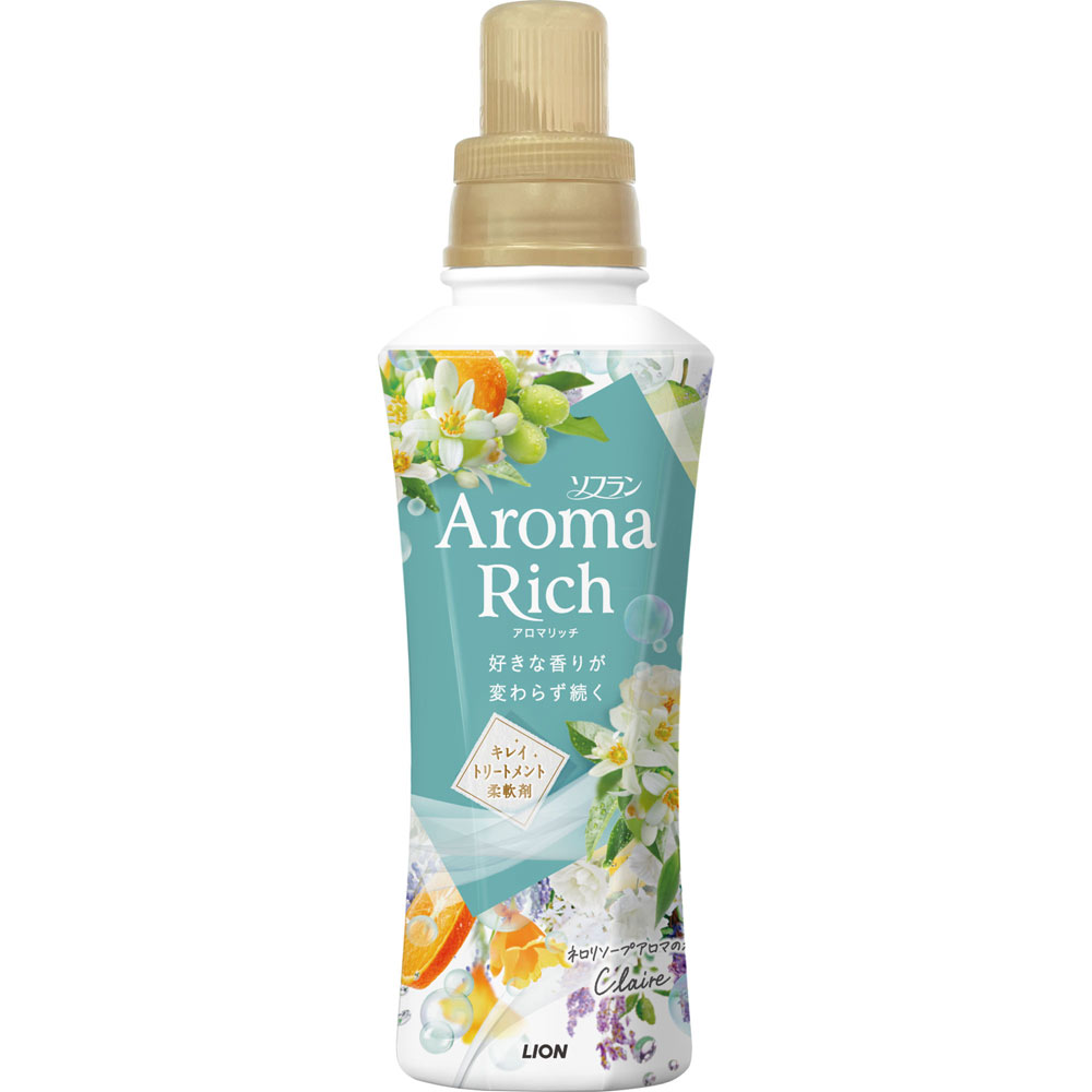 ソフランアロマリッチクレア本体 ４８０ｍｌ ライオン