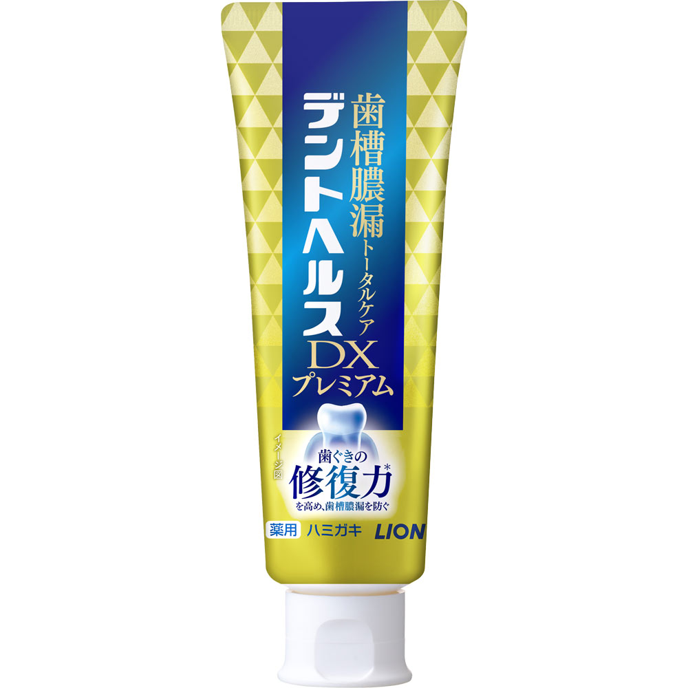 デントヘルス薬用ハミガキＤＸプレミアム ９０ｇ ライオン (医薬部外品)