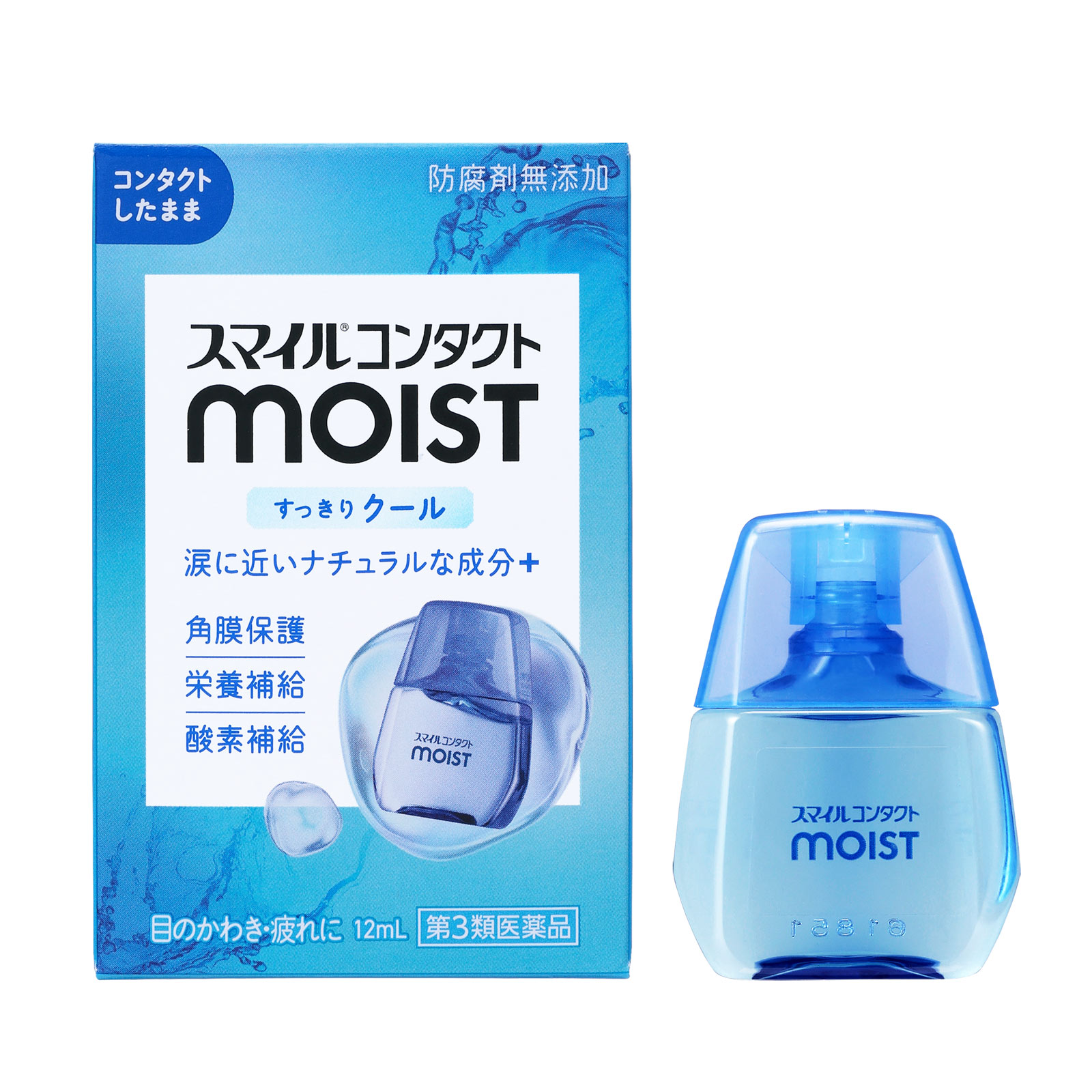 スマイルコンタクトモイスト クール １２ｍｌ ライオン 【第3類医薬品】