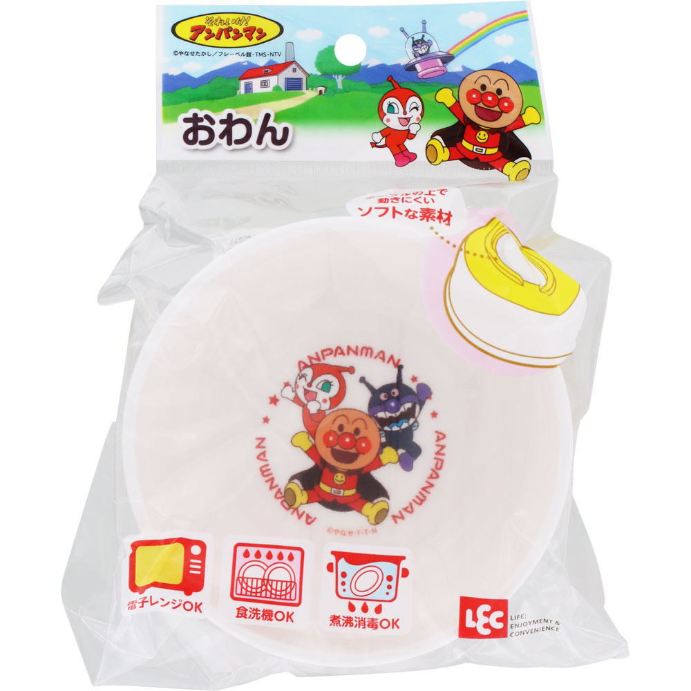 アンパンマンごはん茶碗 １個入 レック