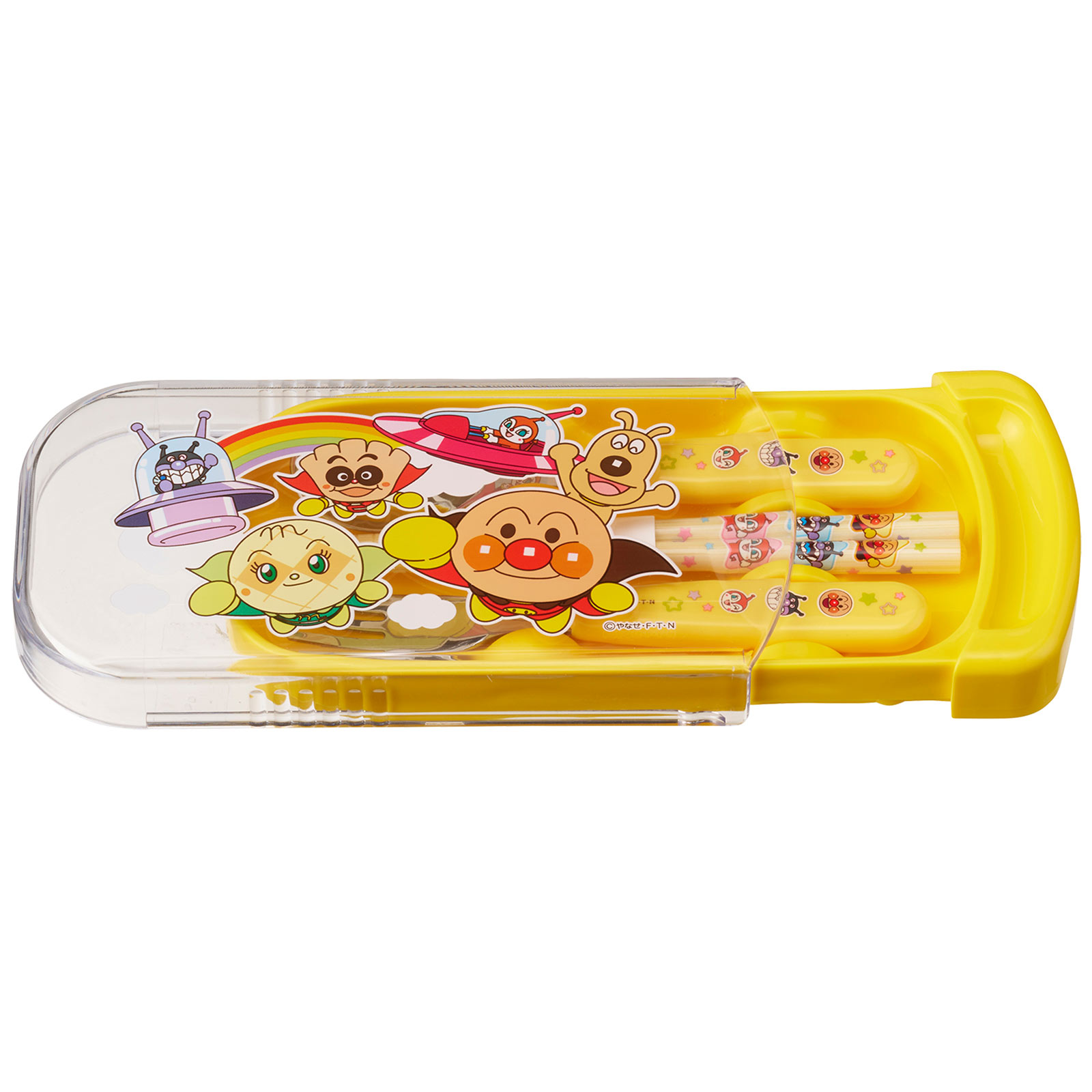 アンパンマン抗菌スライド３点セット イエロー レック
