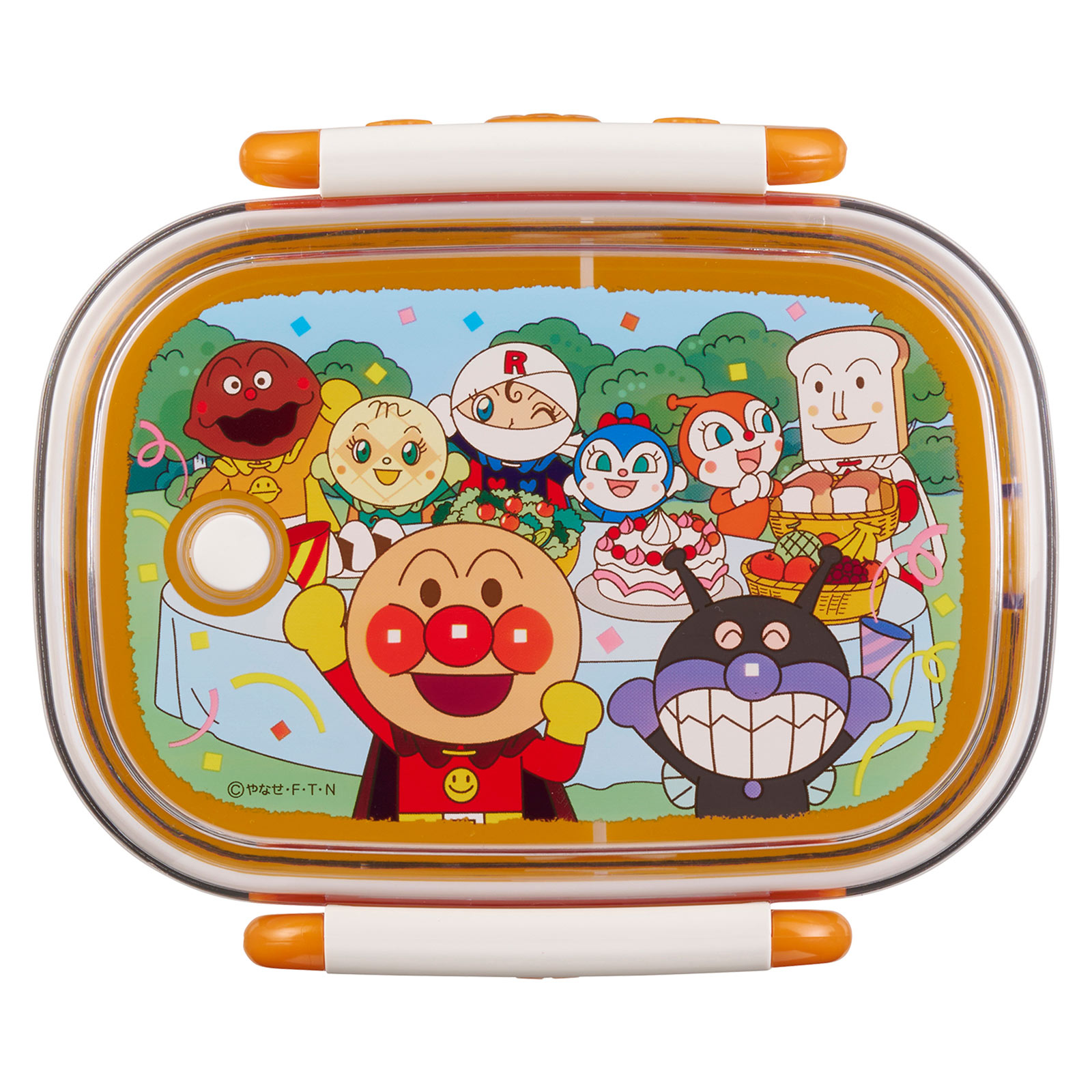 アンパンマン抗菌ロック式おべんとう箱２８０ｍｌ イエロー レック